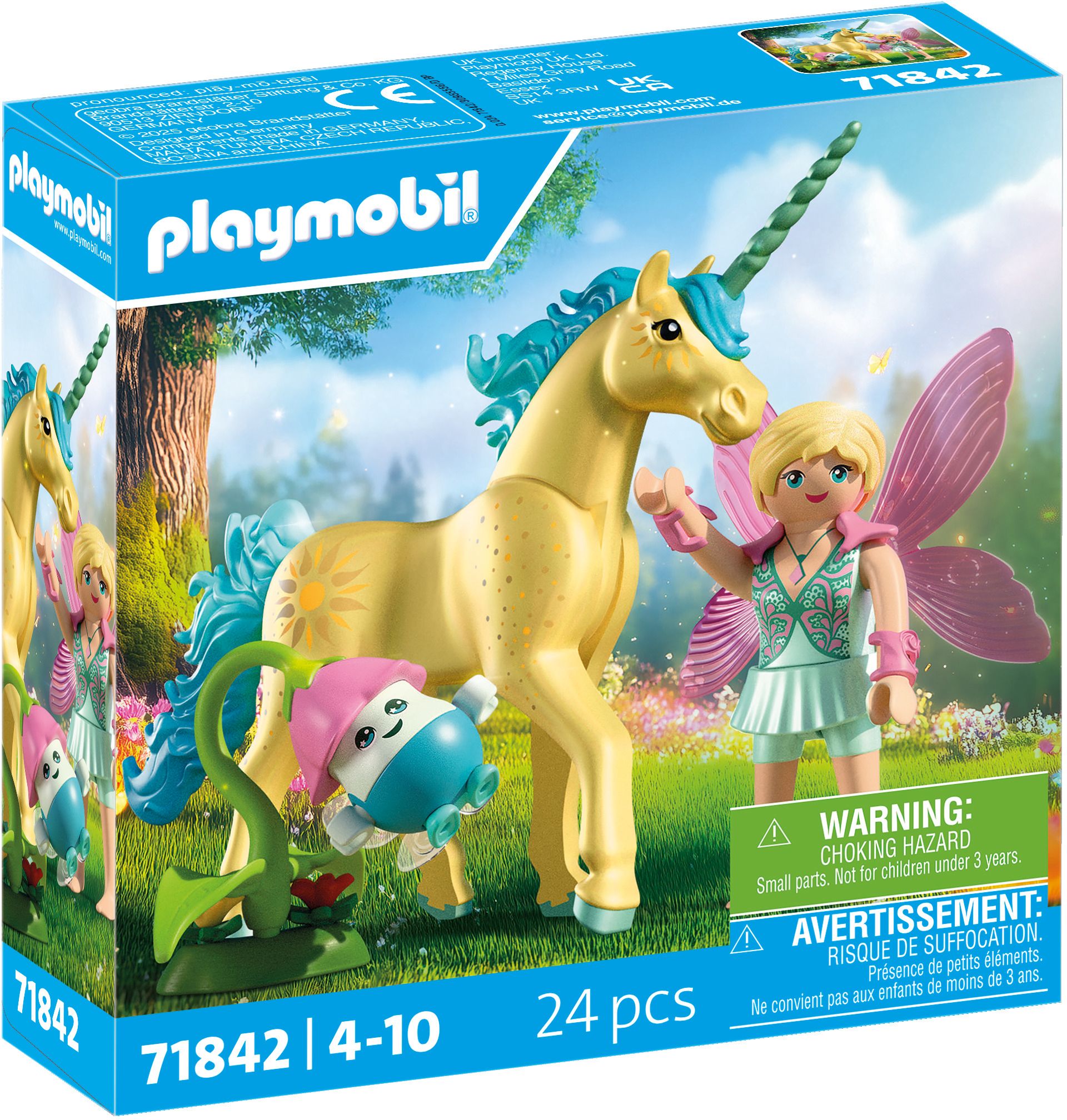 kinder spielzeug fee PLAYMOBIL 71842 Sammeleinhorn Sonnenscheinblüte mit Fee - Spiele Max