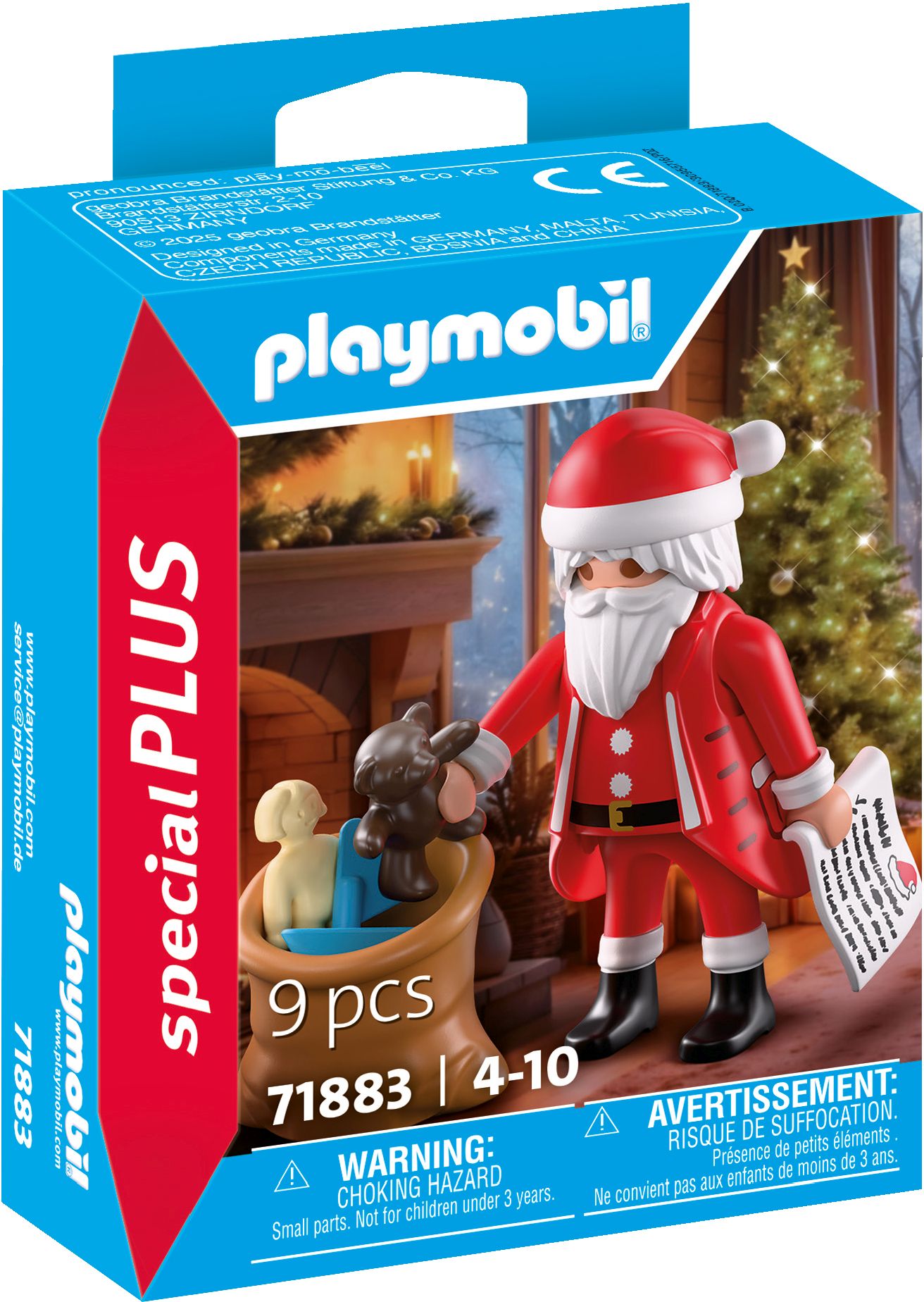 PLAYMOBIL 71883 Weihnachtsmann mit Wunschzettel