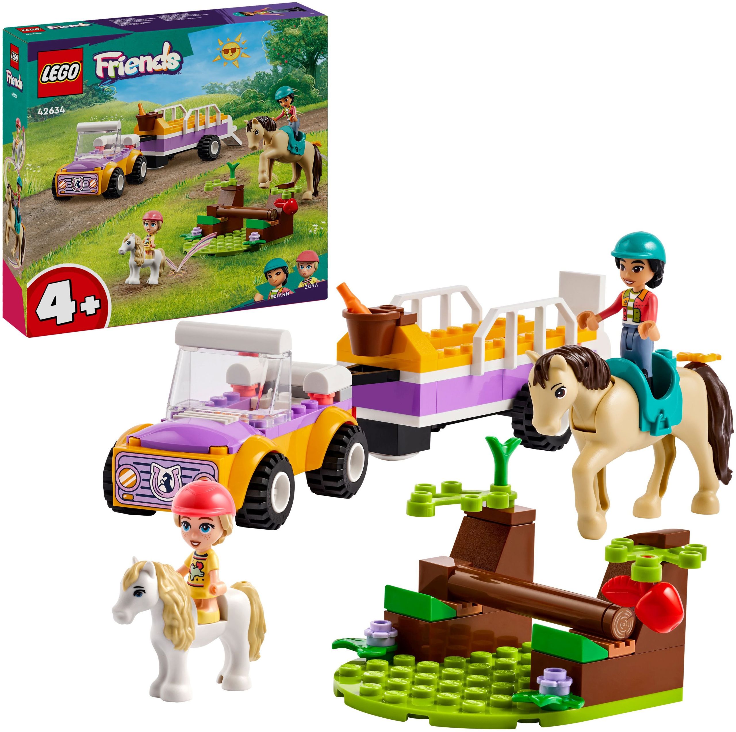 LEGO Friends – Pferdeanhänger für aufregende Abenteuer (42634)