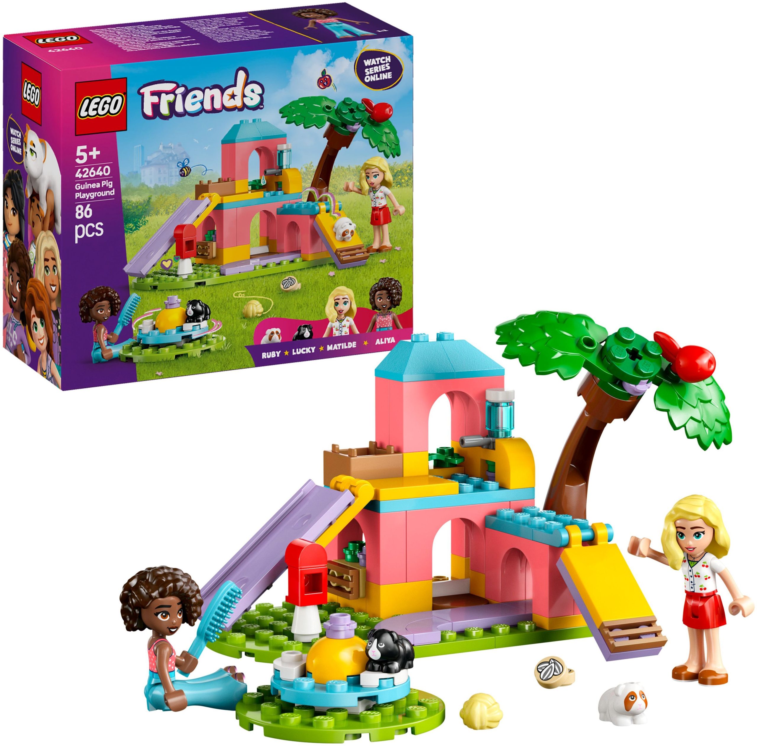 LEGO Friends Spielplatz für Meerschweinchen mit Rutsche (42640)