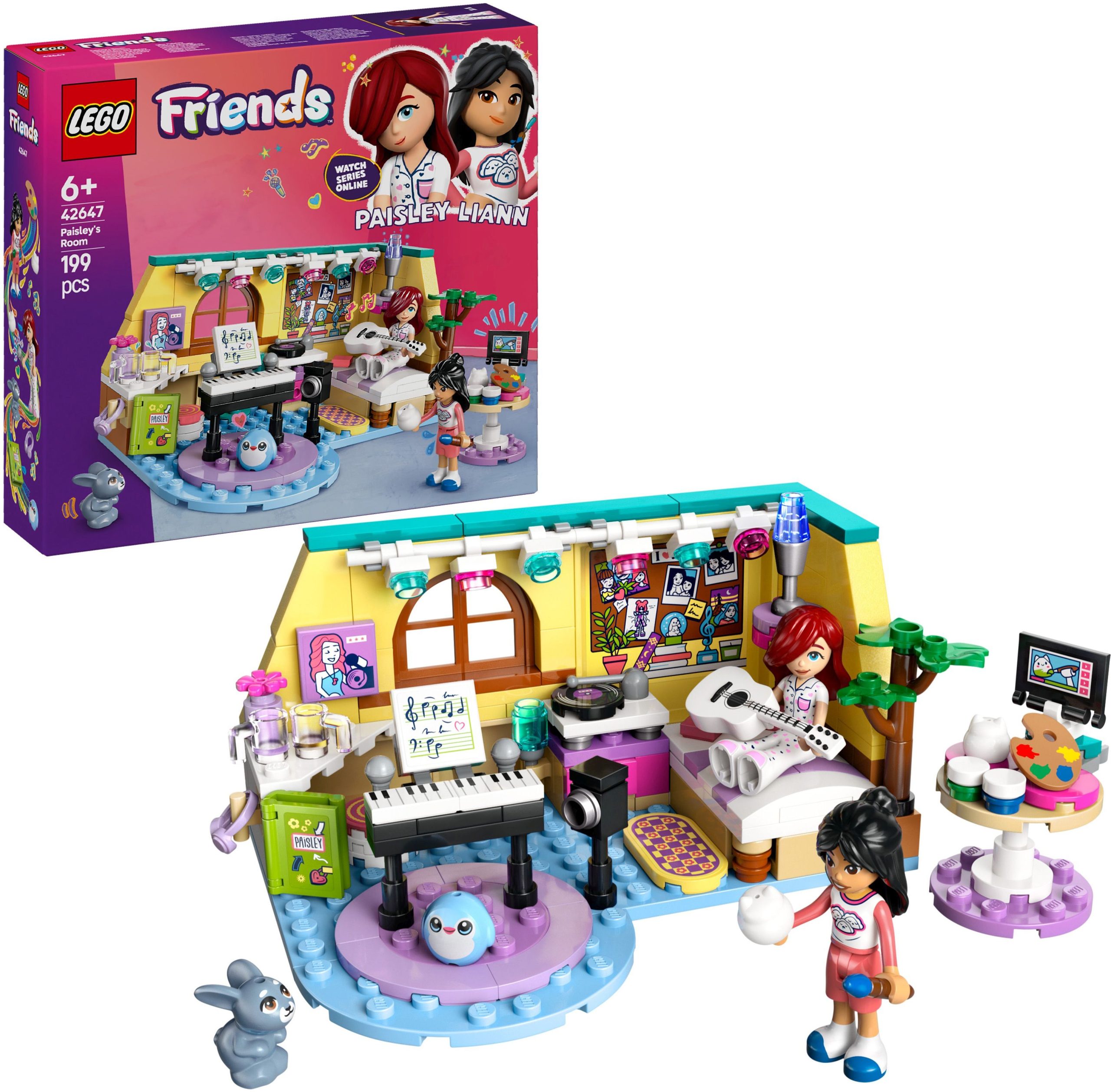 LEGO Friends Paisleys bunte Kreativwerkstatt für kleine Künstler (42647)