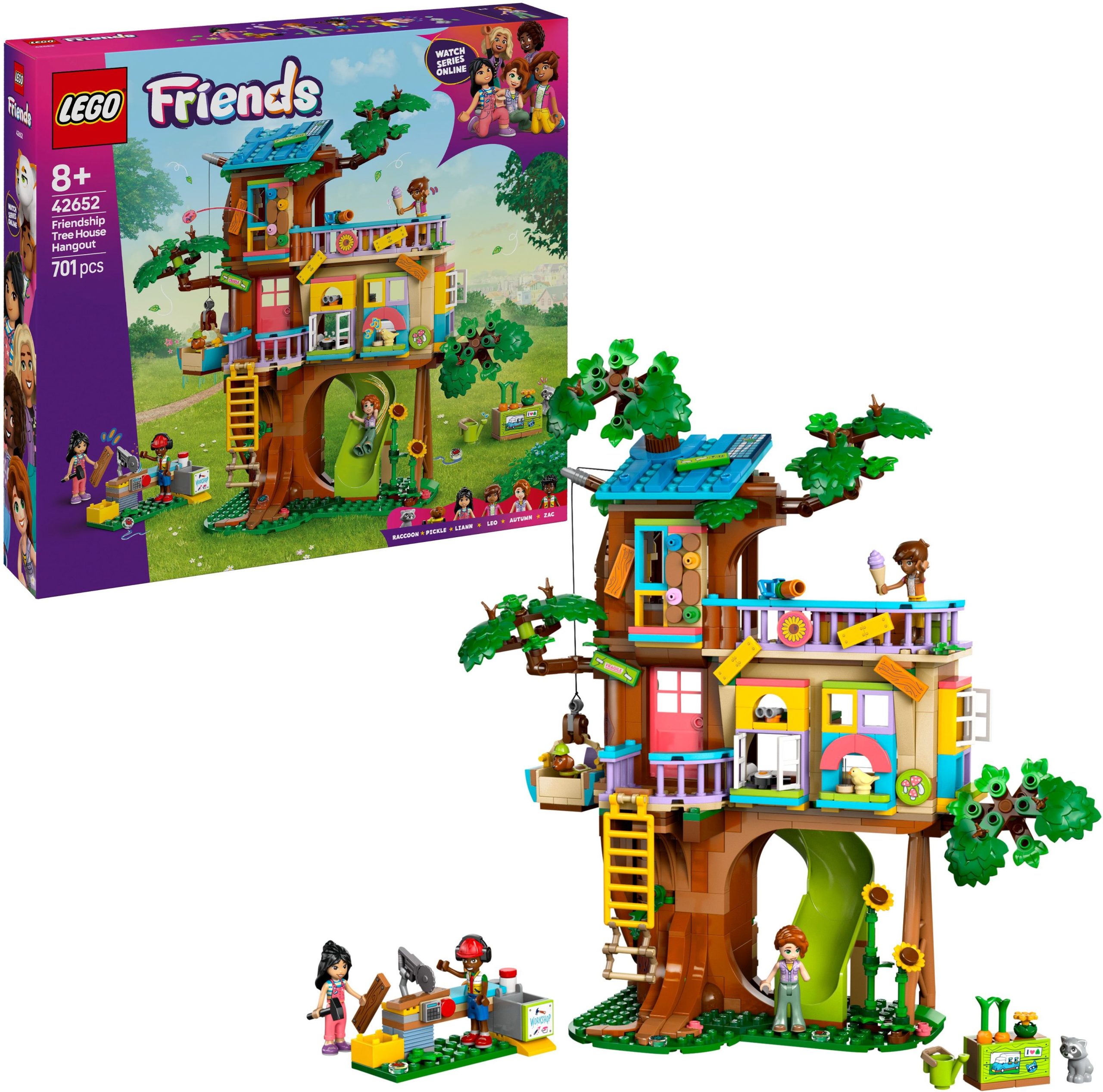 LEGO Friends – Freundschaft im bunten Baumhaus gestalten (42652)