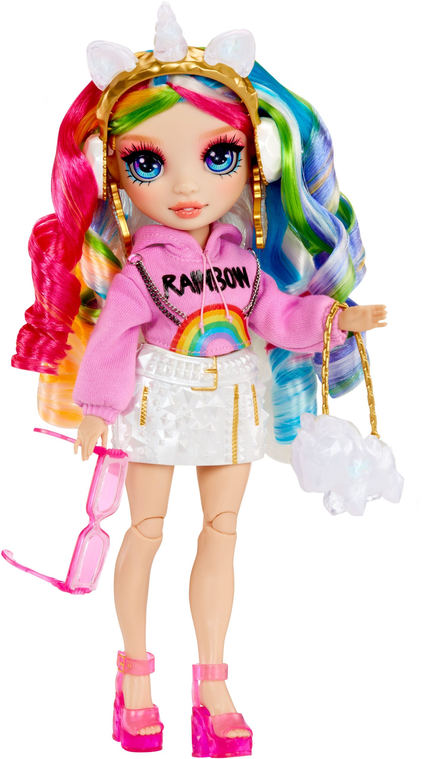 Rainbow High Creative Crystals Fashion Doll- Amaya