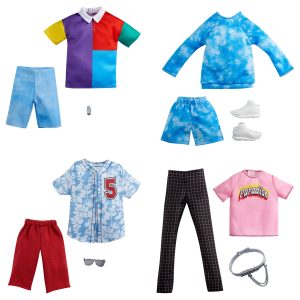 Barbie Fashions Modeset: Kleidung für die Ken-Puppe mit 1Outfit und 1Zubehörteil