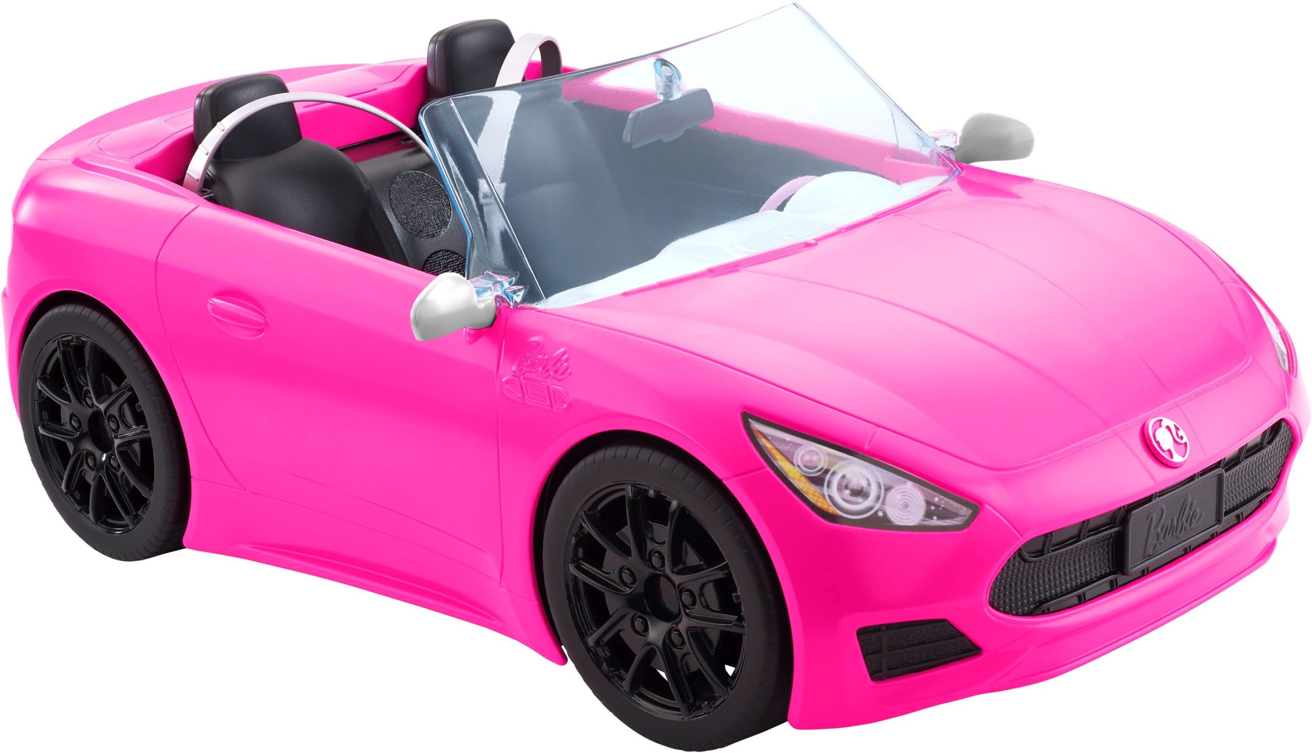 Barbie Auto Cabrio (pink), Puppenauto, Zubehör