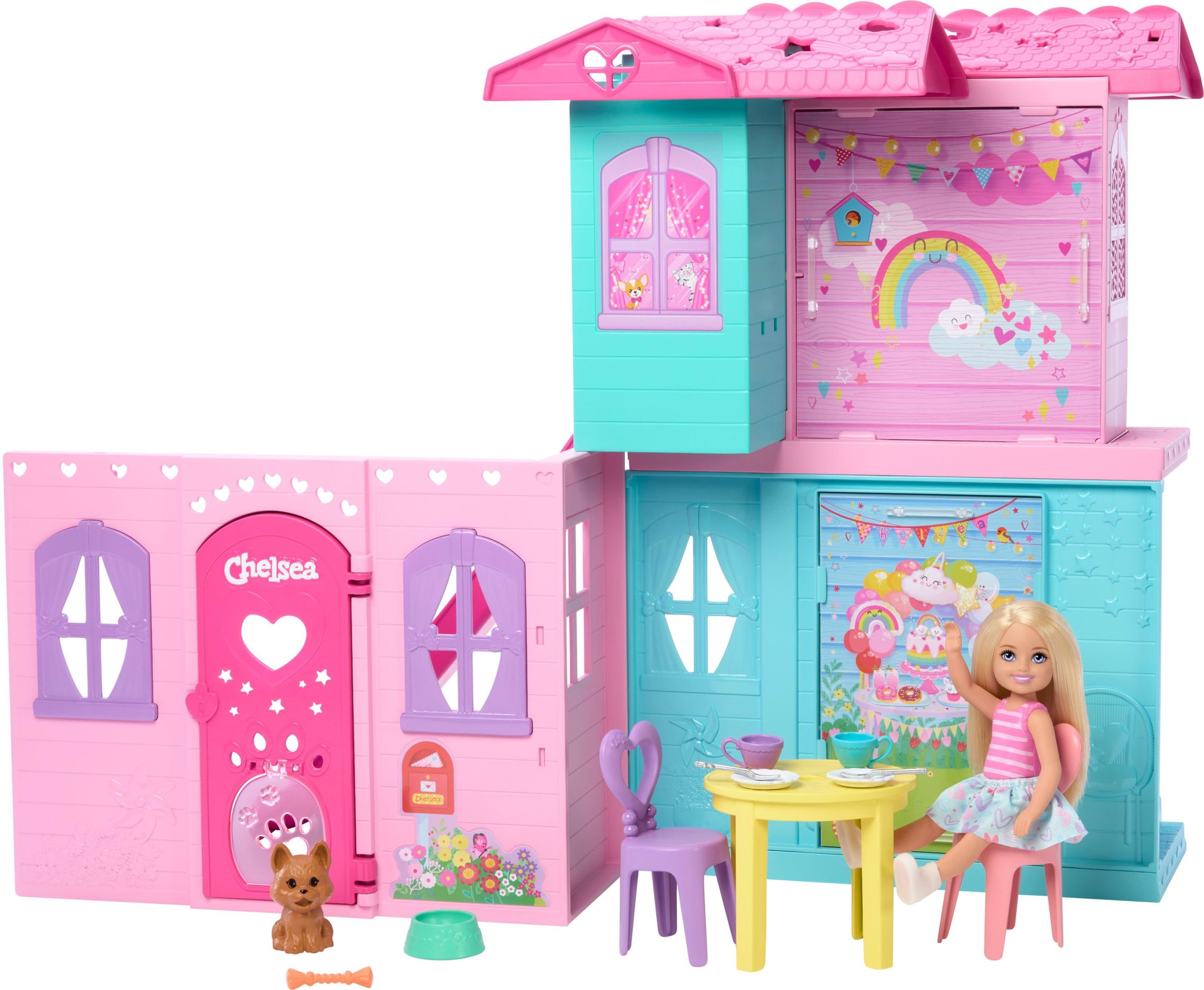 Houten Poppenbed met hemeltje | Prinses Sophie collectie | Merk: Roba Houten Poppenbed met hemeltje | Prinses Sophie collectie | Merk: Roba