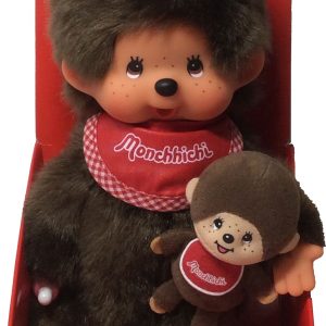 Monchhichi 20cm Mother Girl + Mini MCC
