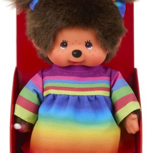 Monchhichi 20cm Rainbow Dress Girl