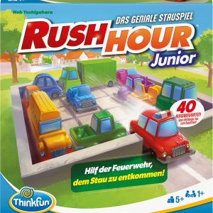 ThinkFun 76603 - Rush Hour Junior - Das bekannte Logikspiel für Kinder ab 5 Jahren. Das Stauspiel für Jungen und Mädch