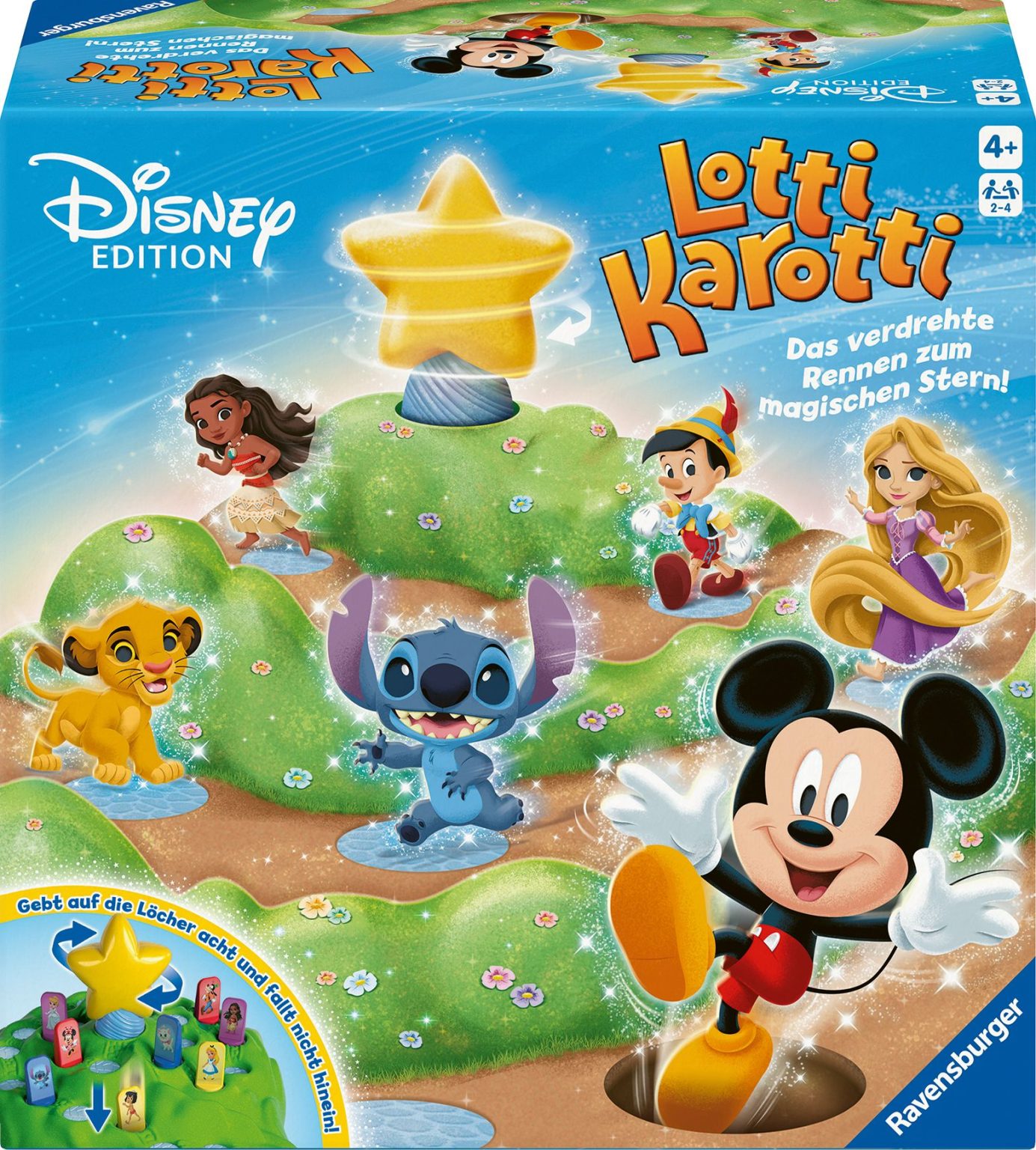 disney channel werbung spielzeug 2020 Ravensburger 24851 - Lotti Karotti Disney Edition, Adaption des