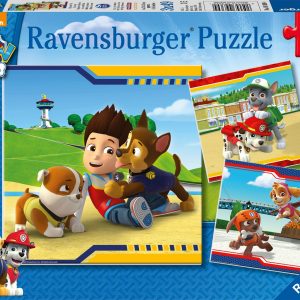 Ravensburger 9369 Puzzle Helden mit Fell 3 X 49 Teile