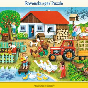 Ravensburger 6020 Puzzle Was gehört wohin? 8-17 Teile
