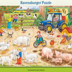 Ravensburger 6332 Puzzle Auf dem großen Bauernhof 30-48 Teile