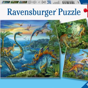 Ravensburger 9317 Puzzle Faszination Dinosaurier 3 X 49 Teile