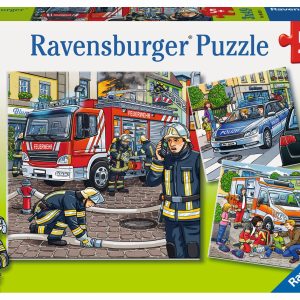 Ravensburger 9335 Puzzle Helfer in der Not 3 X 49 Teile