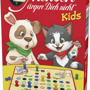 Schmidt Spiele Mensch ärgere dich nicht Kids Mitbrinspiel in der Metalldose