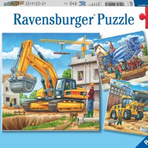 Ravensburger 9226 Puzzle Große Baufahrzeuge 3 X 49 Teile
