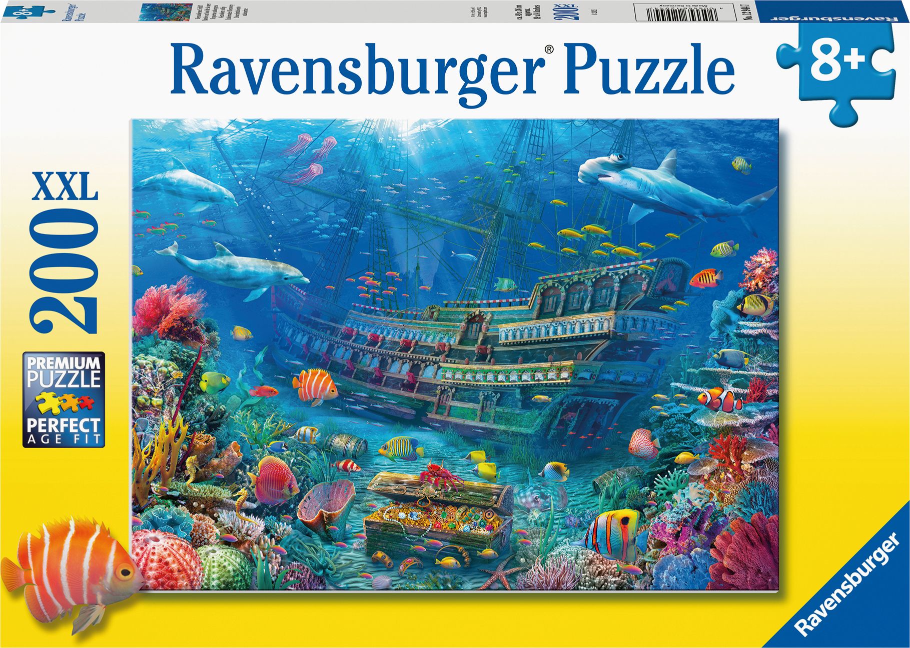 Ravensburger 12944 Puzzle Versunkenes Schiff 200 Teile XXL
