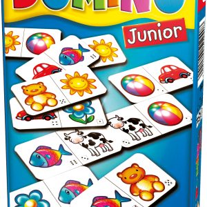 Schmidt Spiele Domino Junior Mitbringspiel in der Metalldose