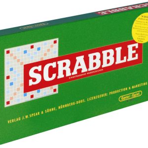 Piatnik 55011 Scrabble Jubiläumsspiel mit Holzsteinen