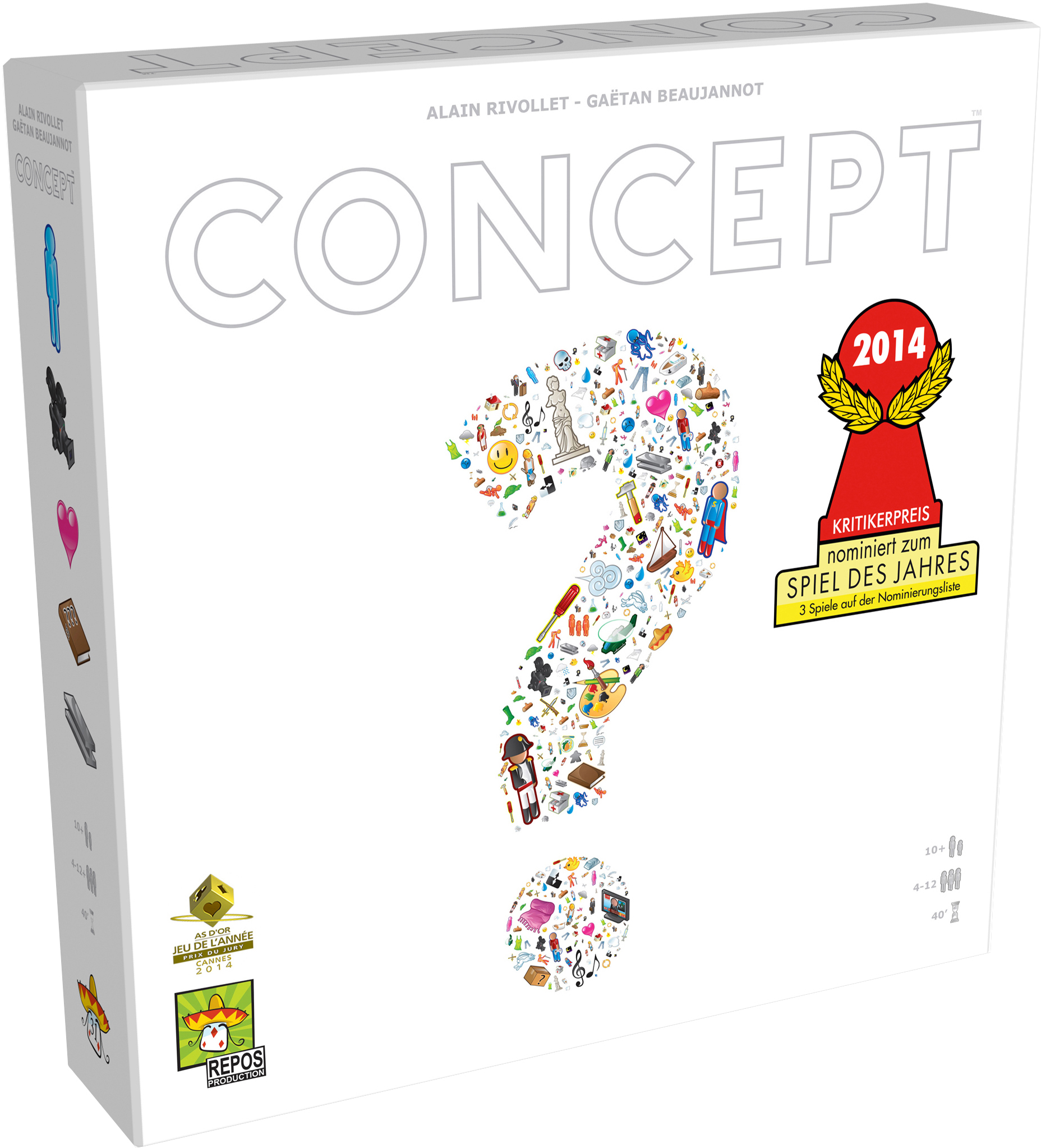Asmodee Repos – Concept