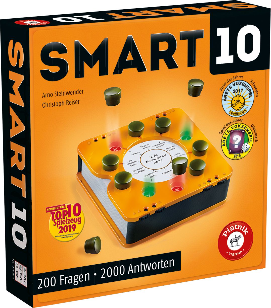 Piatnik 7167 Smart 10 – das revolutionäre Quizspiel