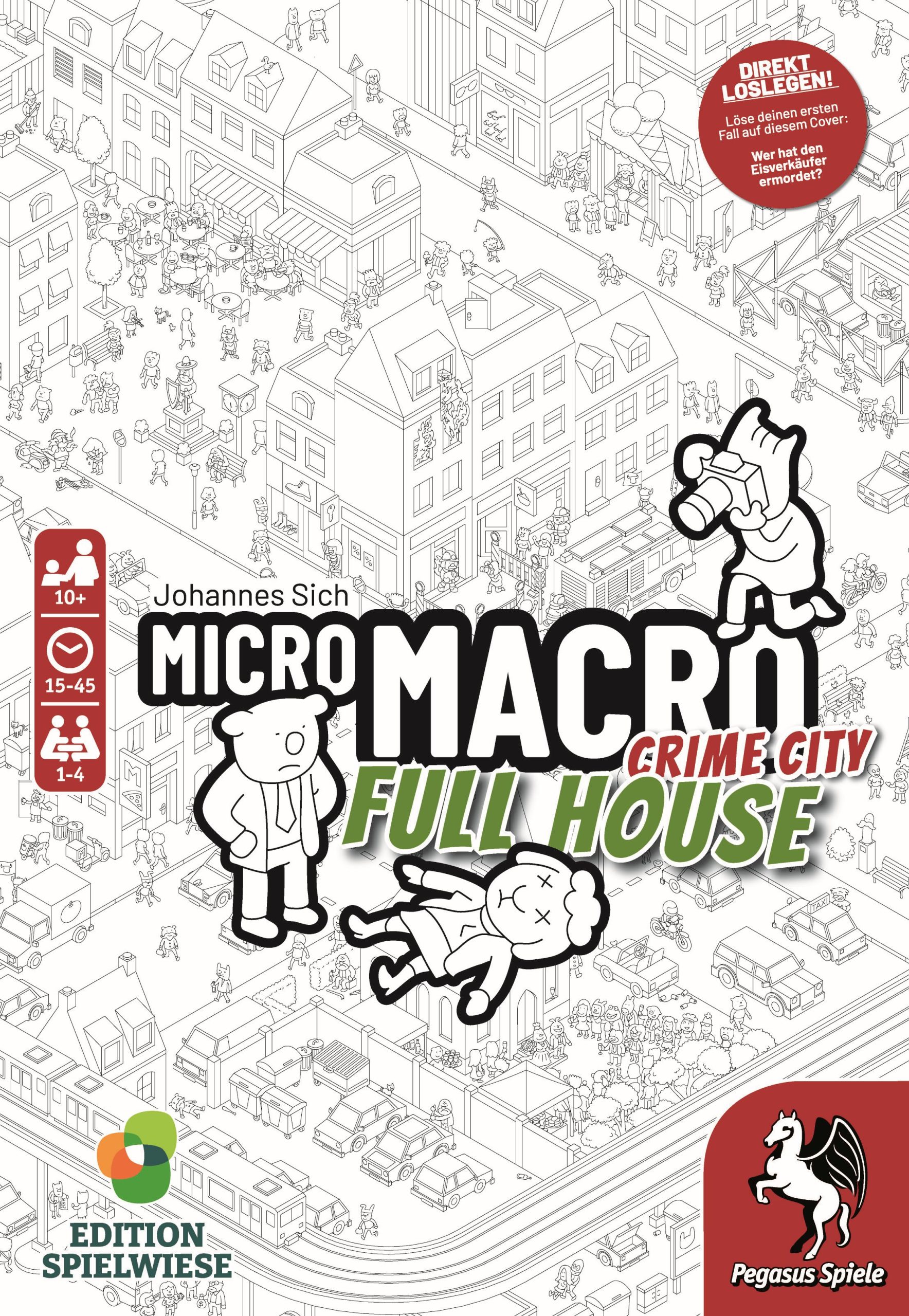 MicroMacro: Crime City 2  Full House (Edition Spielwiese)