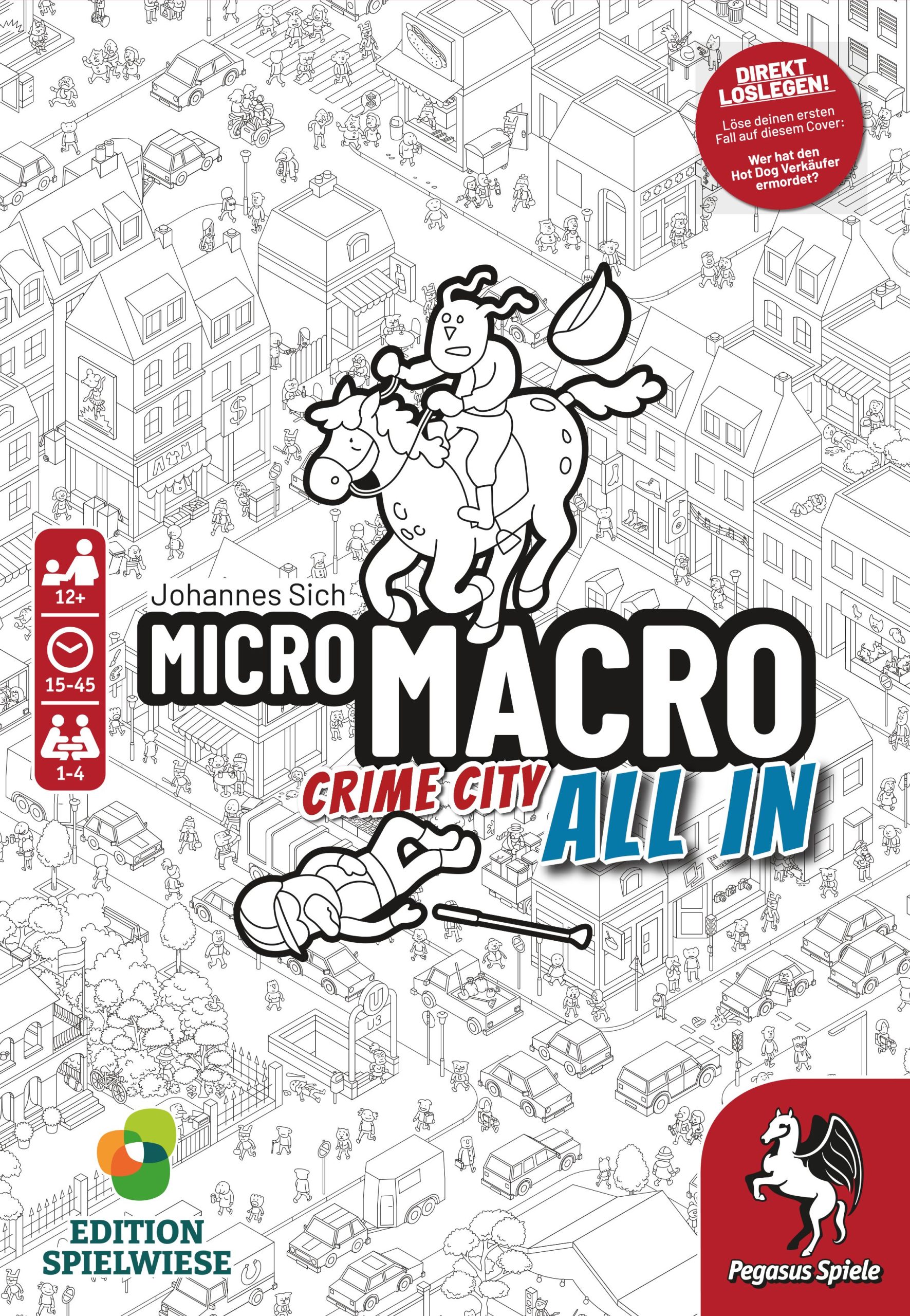 MicroMacro: Crime City 3  All In (Edition Spielwiese)