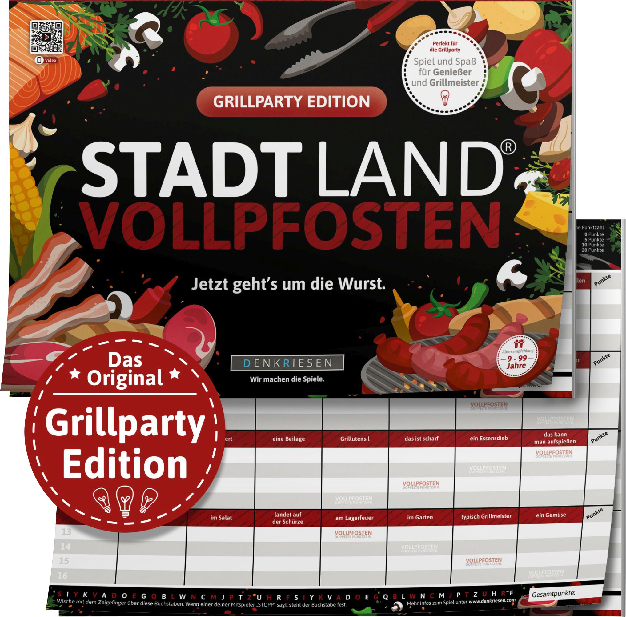 STADT LAND VOLLPFOSTEN® – GRILLPARTY EDITION – Jetzt gehts um die Wurst. – A4