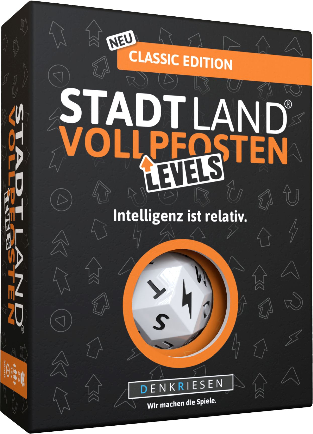 STADT LAND VOLLPFOSTEN® – Levels – CLASSIC EDITION – Intelligenz ist relativ