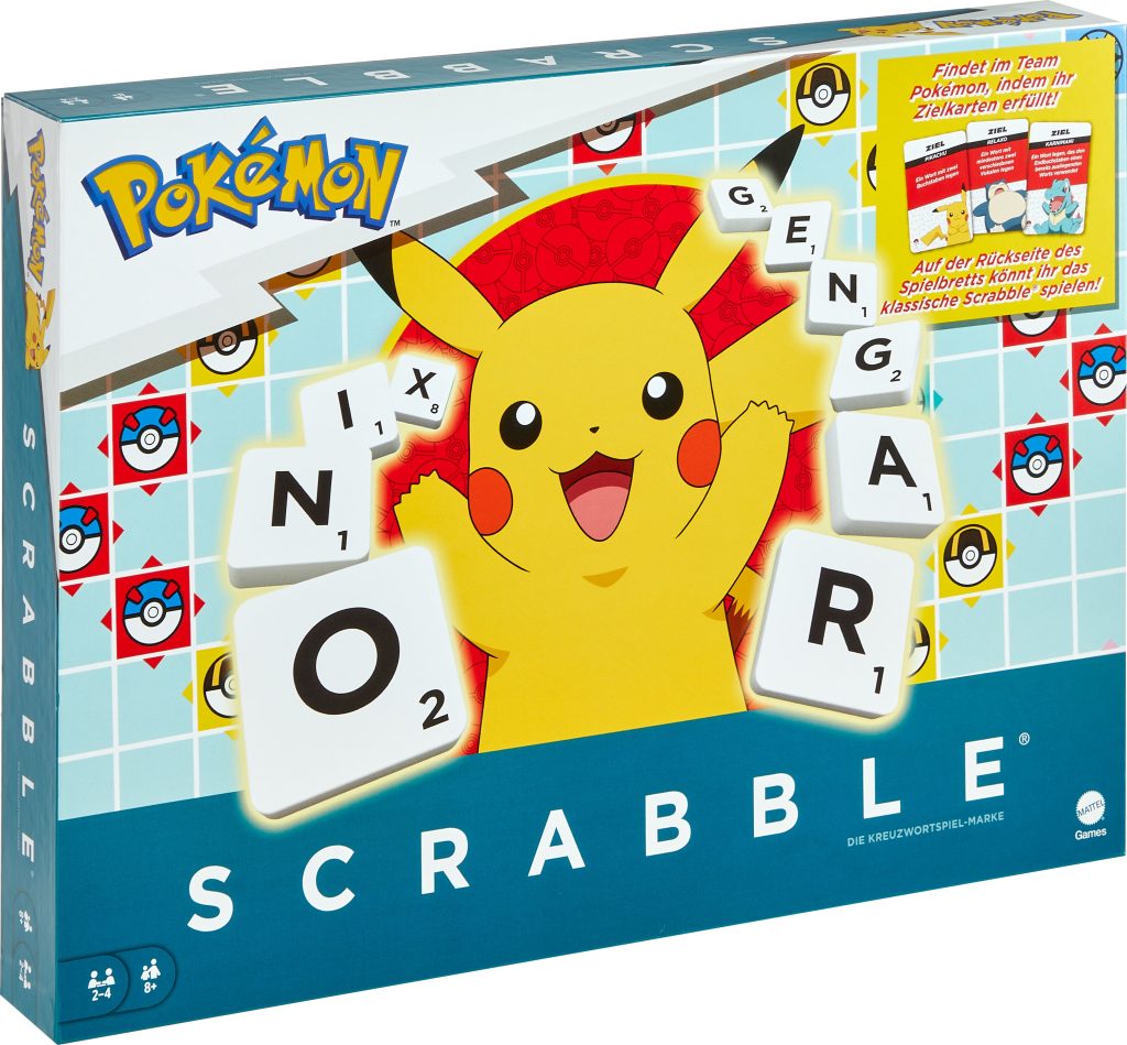 Scrabble Pokémon MATTEL : la boite à Prix
