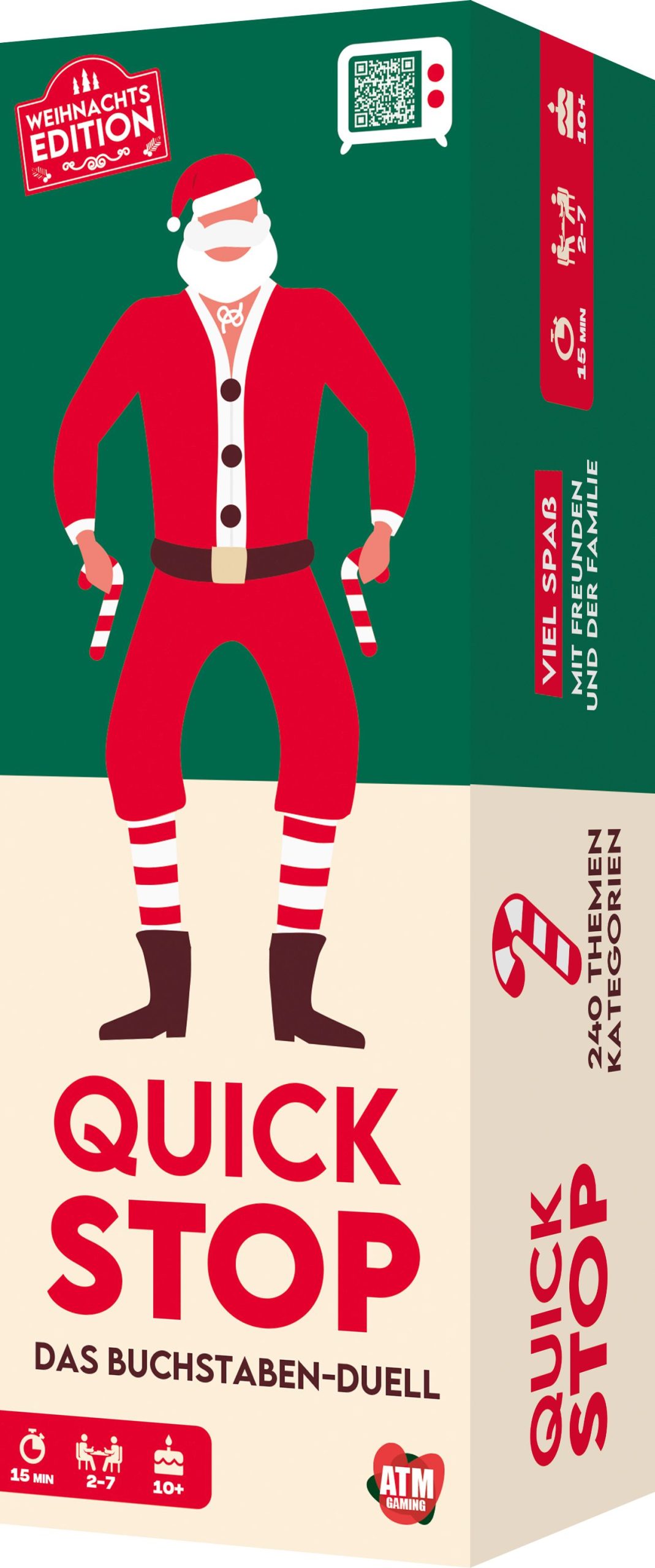 Quickstop – Das Buchstaben-Duell – Weihnachtsedition