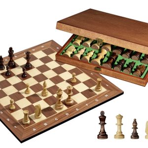 Philos Profi Tunier Schachset, Königshöhe 90 mm, Feldgröße 50 mm