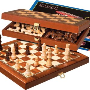 Philos Reiseschach magnetisch, Feldgröße 30 mm Gesamtgröße 30 cm