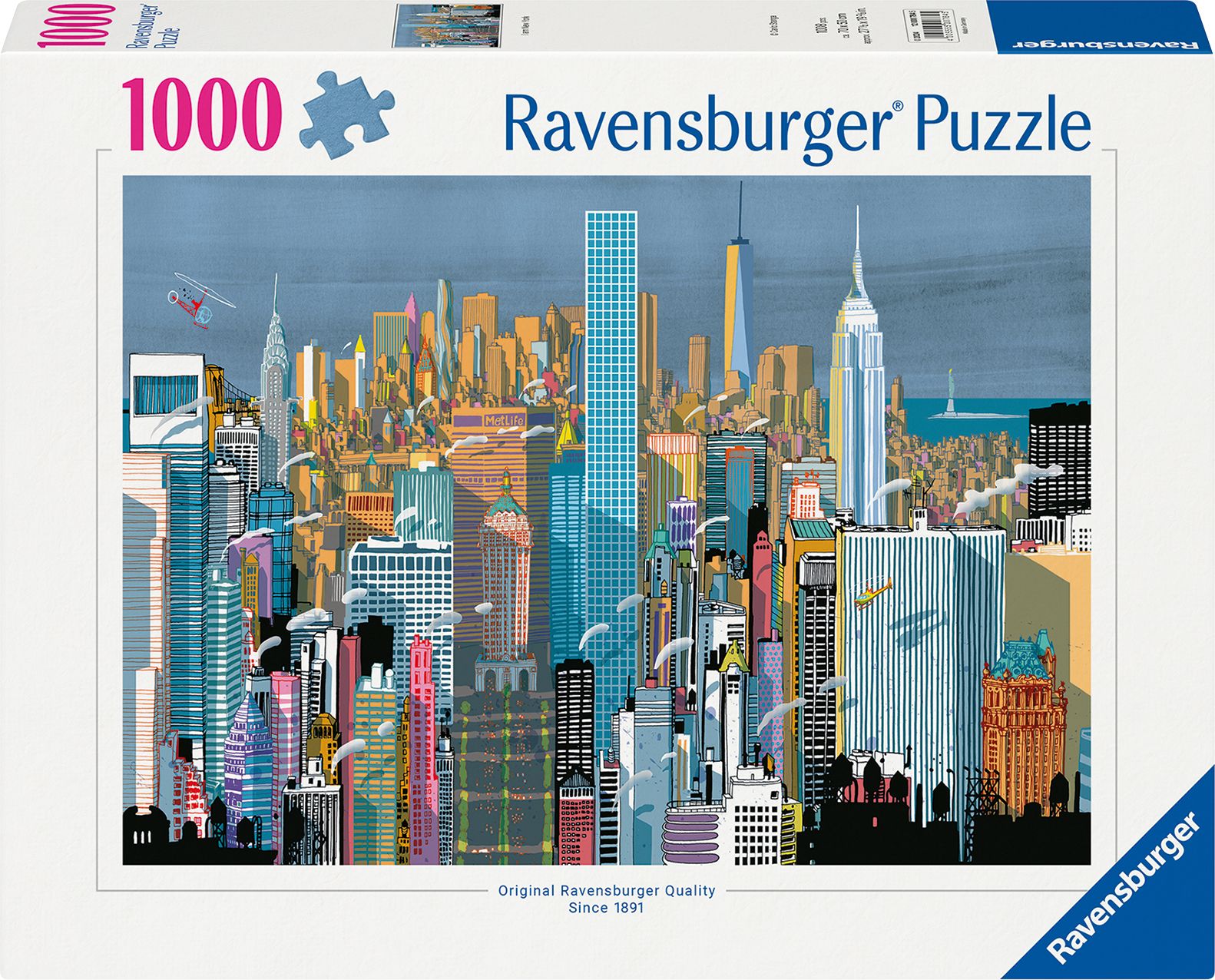 Ravensburger 12000784 Puzzle I am New York 1000 Teile - Spiele Max