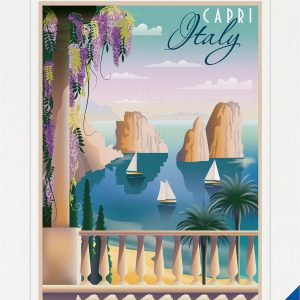 Ravensburger 12001209 Puzzle Postkarte aus Capri 1000 Teile