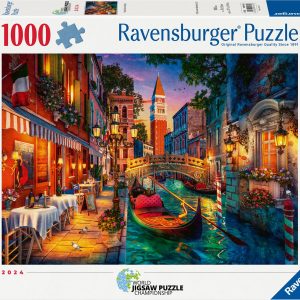 Ravensburger Puzzle 12001439 - Canal Cruise in Venice - 1000 Teile Puzzle für Erwachsene und Kinder ab 14 Jahren
