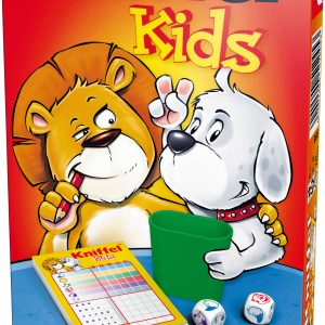 Schmidt Spiele Kniffel Kids Mitbringspiel in der Metalldose
