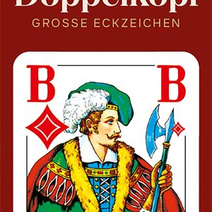 Doppelkopf große Eckzeichen französisches Bild