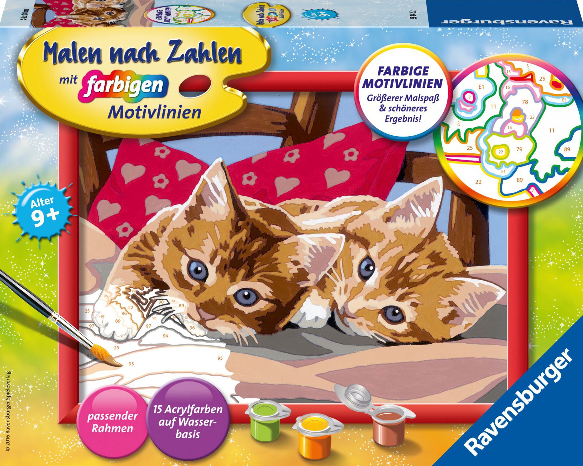 Schne Malen Nach Zahlen Katzen Fotos
