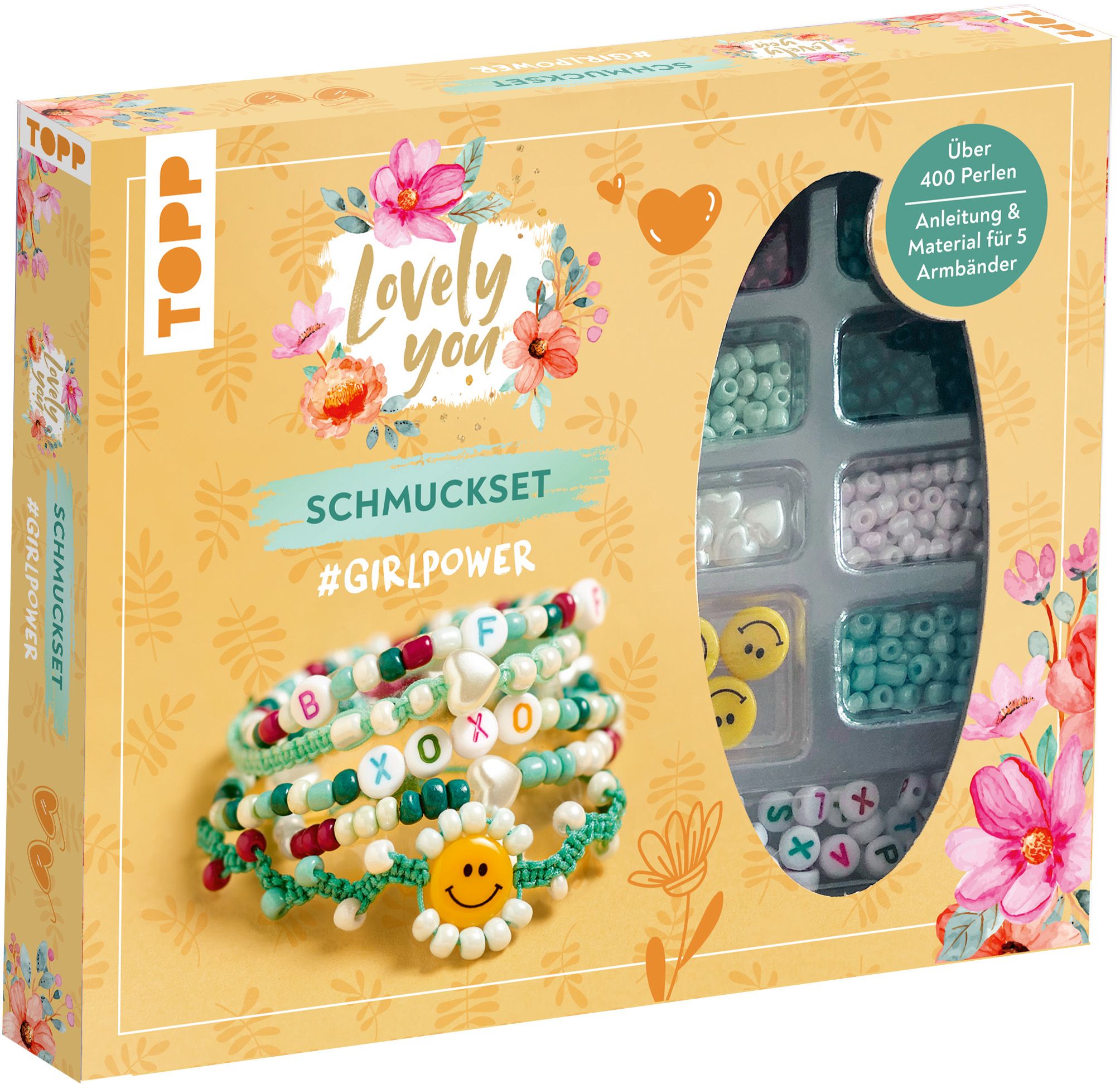 14400 Stück Buchstabenperlen zum Auffädeln,400 Weiß Rund Buchstaben