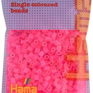Hama® Bügelperlen Midi - Neion Fuchsia 1000 Perlen.