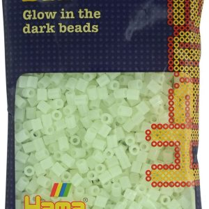 Hama® Bügelperlen Perlen, leuchtgrün, 1.000 Stück.