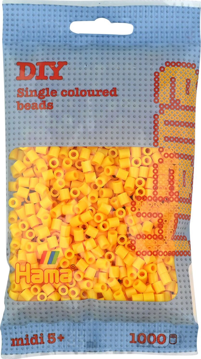 Hama® Bügelperlen Perlen, gelb, 1.000 Stück.