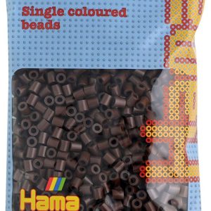 Hama® Bügelperlen Perlen, braun, 1.000 Stück.