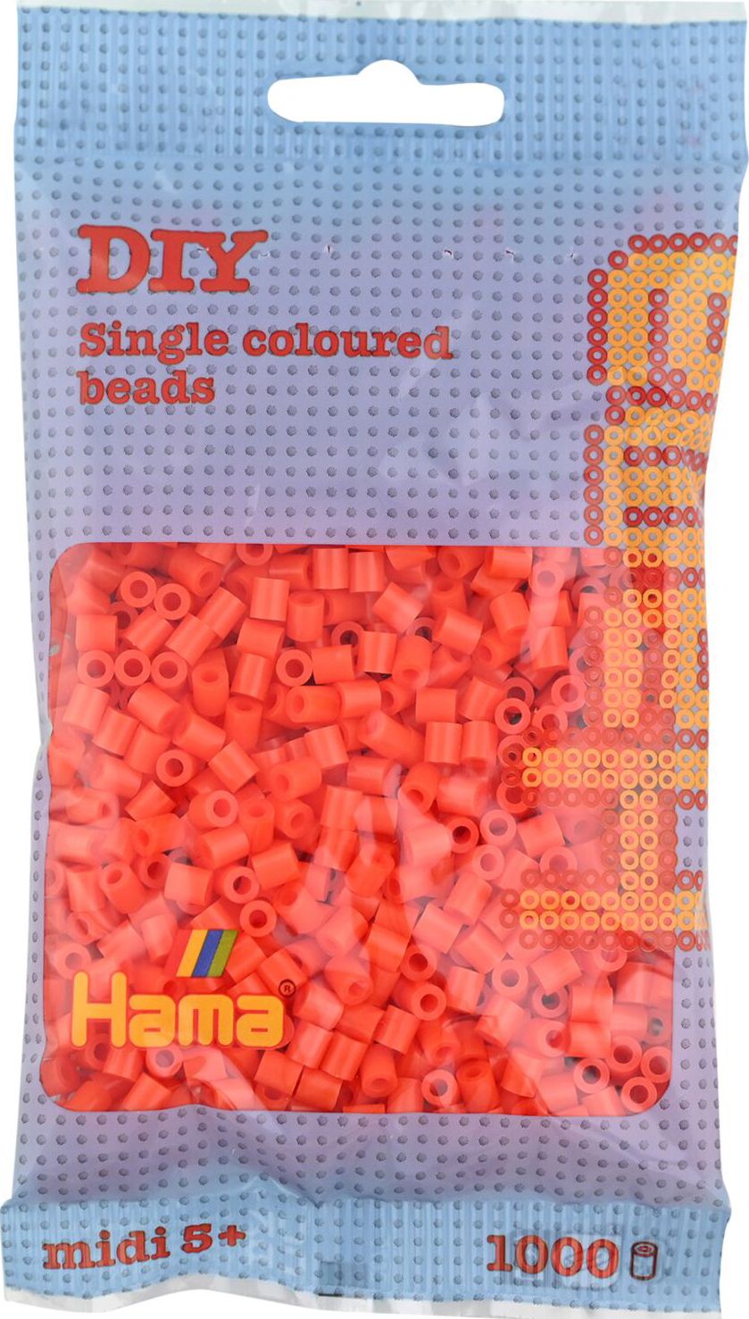 Hama® Bügelperlen Perlen, orange, 1.000 Stück.