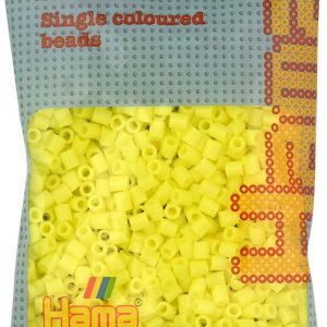 Hama® Bügelperlen Midi - Pastell Gelb 1000 Perlen.