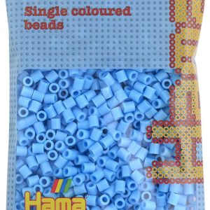 Hama® Bügelperlen Midi - Pastell Blau 1000 Perlen.
