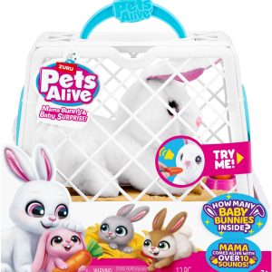 Pets Alive - Mama & Baby Surprise Bunny Playset S1