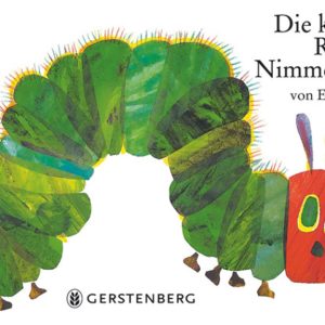 Raupe Nimmersatt  Pappe klein